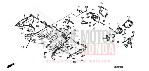INNER BOX (FJS400D9/FJS400A) FJS400A9 de 2009